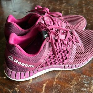 Reebok Women's Zprint Run Hazard GP Running Shoe Berry/Maroon